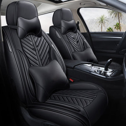 Huse auto Toyota Luxury Negru Complet