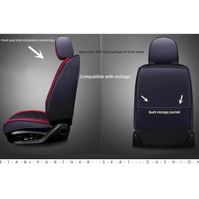 Huse auto Seat Royal Negre + Portocaliu