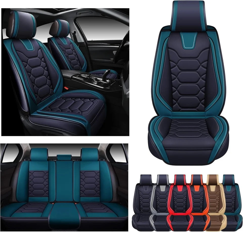 Huse auto Seat Royal Negre + Albastru