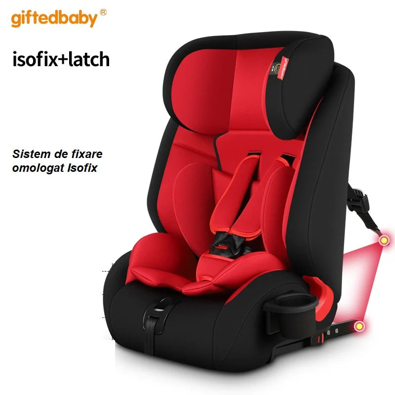 Scaun Auto Copil Giftedbaby - Rosu sistem ISOFIX , R44/04