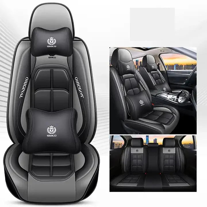 Huse auto Alfa Romeo Style Negru + Gri