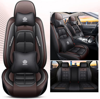 Huse auto Alfa Romeo Style Negru + Maro