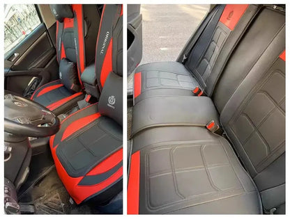 Huse auto Alfa Romeo Style Negru + Rosu