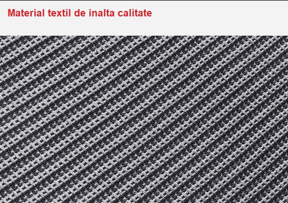 Huse auto KIA Textil + Piele Ecologica Negre + Alb